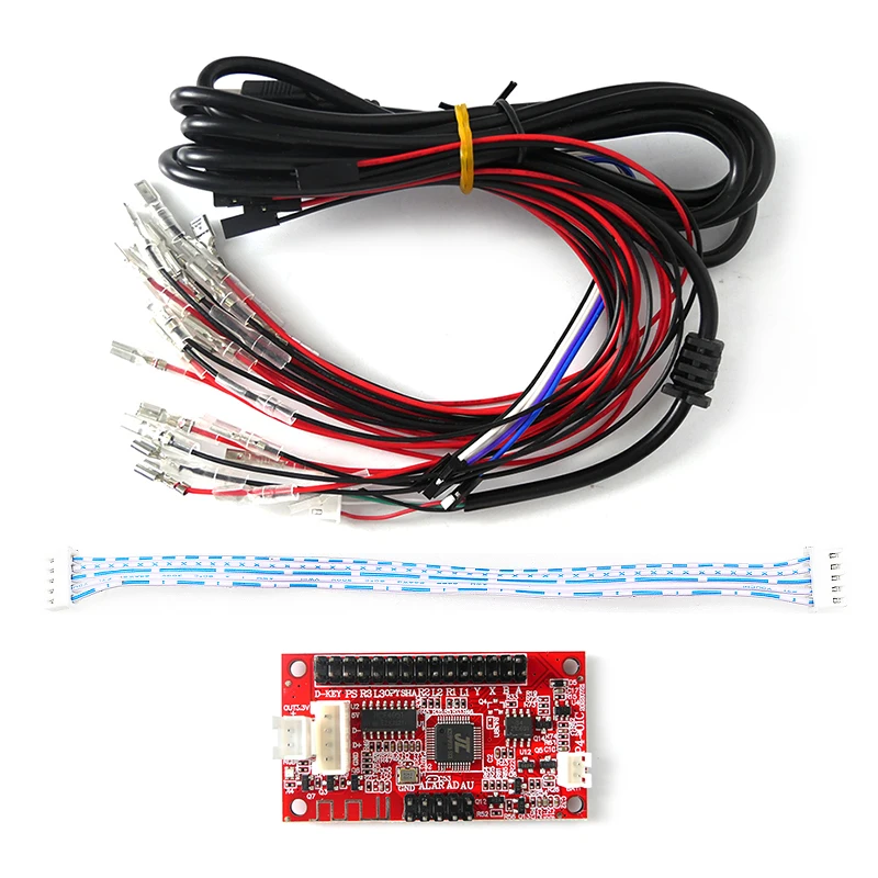 Zero Delay Encoder Kit New Arcade Joystick Ps4 Wired And Wireless Bluetooth Integrated Control Card For Raspberry Pi 4 Di