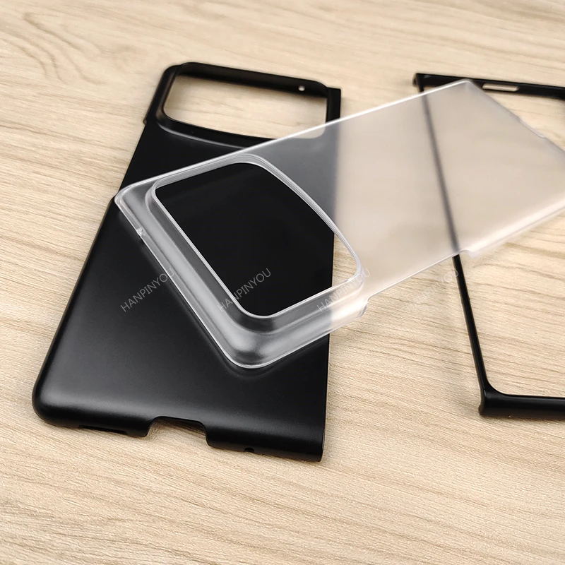 Sleek Ultra-Thin Matte Hard Phone Case - Anti-Fingerprint PC Back Cover