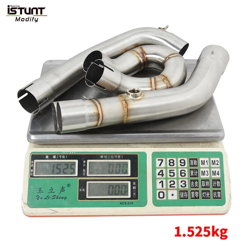 For Aprilia Shiver 750 2008 to 2016 2017 SL 750 SL750 / GT Shiver 750 Motorcycle Exhaust Mid Link Pipe Connect Original Muffler - Image 5