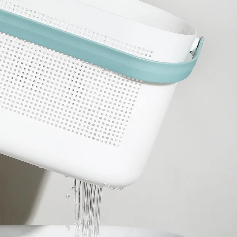 Portable Shower Caddy Basket Plastic Organizer Storage Tote With Handles Bin Box Basket For Bathroom Kitchen Dorm Room