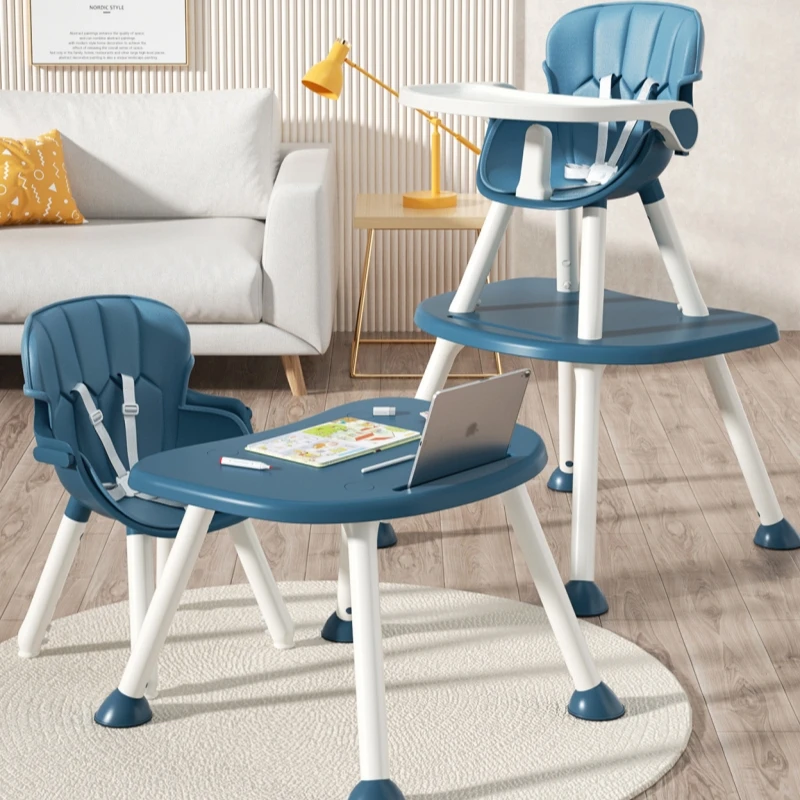 Multi-functional baby dining chair Growth dining chair for children 0-5 years detachable student backrest desk study