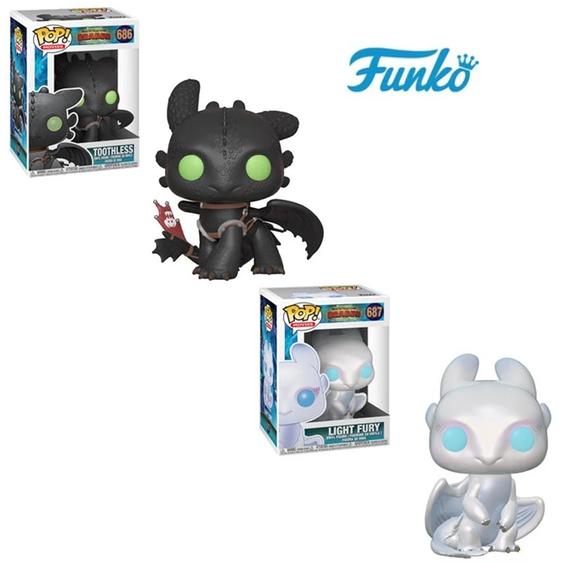 海外限定版】Funko ヒックとドラゴンライトフューリー light fury