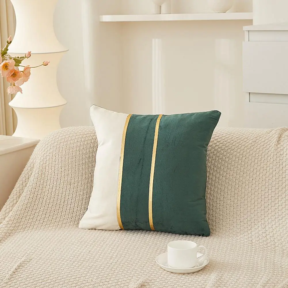 45cm Velvet Pillow Cover 18x18 Inch Luxury Cushion Case With Hidden Zipper Decorative Sofa Throw Pillowcase For Living Room Bed