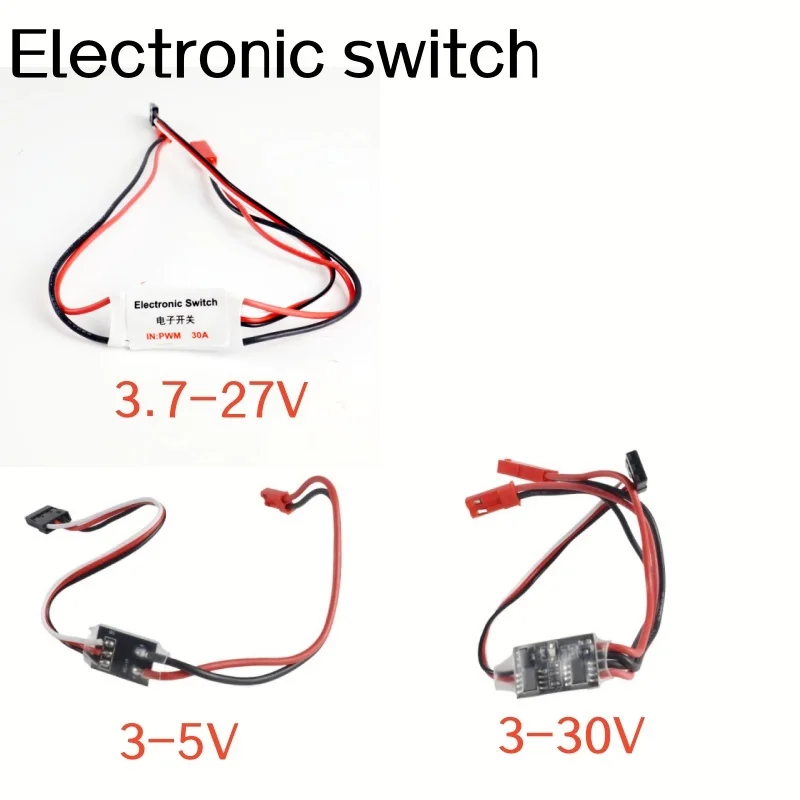 2-20A Hochstrom-Fernbedienung, elektronischer Schalter, 3–30 V, Luftmodell, Pflanzenschutz, RC-Drohne, Wasserpumpe, PWM-Signalsteuerung