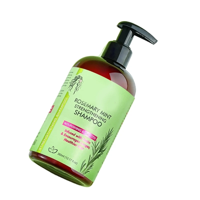 

360ml Gentle Cleaning Shampoo Rosemary Strenthing Shampoo Smooth Hair Shampoo