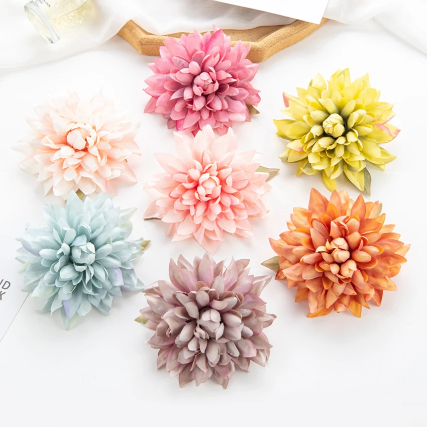

Artificial Flowers 12Cm 30Pcs Fake Silk Gerbera Wholesale Christmas Decorate for Home Wedding Wreath Scrapbooking Diy Candy Box