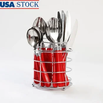 16-Piece Stainless Flatware Set 1