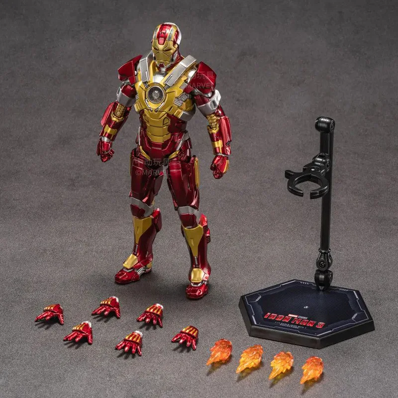 

Free Shipping Zdtoys Marvel 1/10 Iron Man Mk17 Anime Action Figure Hobby Collect Cool Birthday Present Model Toys Gift In Stock