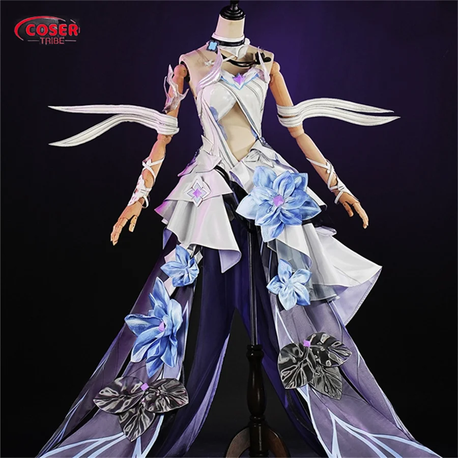 

COSER TRIBE Anime Game Honkai Star Rail Seele Ceremonial Dress sexy Halloween Carnival Role CosPlay Costume Complete Set