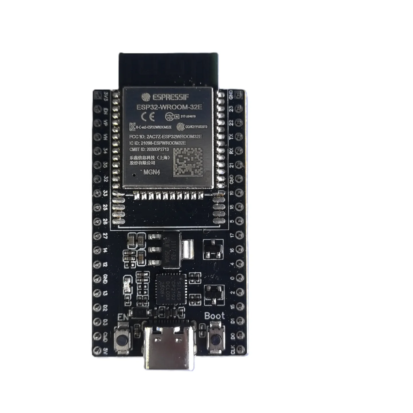 รูปสินค้า บอร์ดพัฒนา ESP32 สำหรับ IoT พร้อมโมดูล WROOM หน่วยความจำหลากหลาย