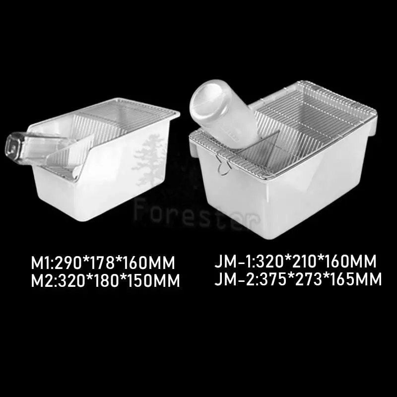 1PCS Professional Experimental Rat Cage Mouse Breeding Cage Group Feed Feeder Small Large PP Lab Equipment Supplies small pet cage accessories