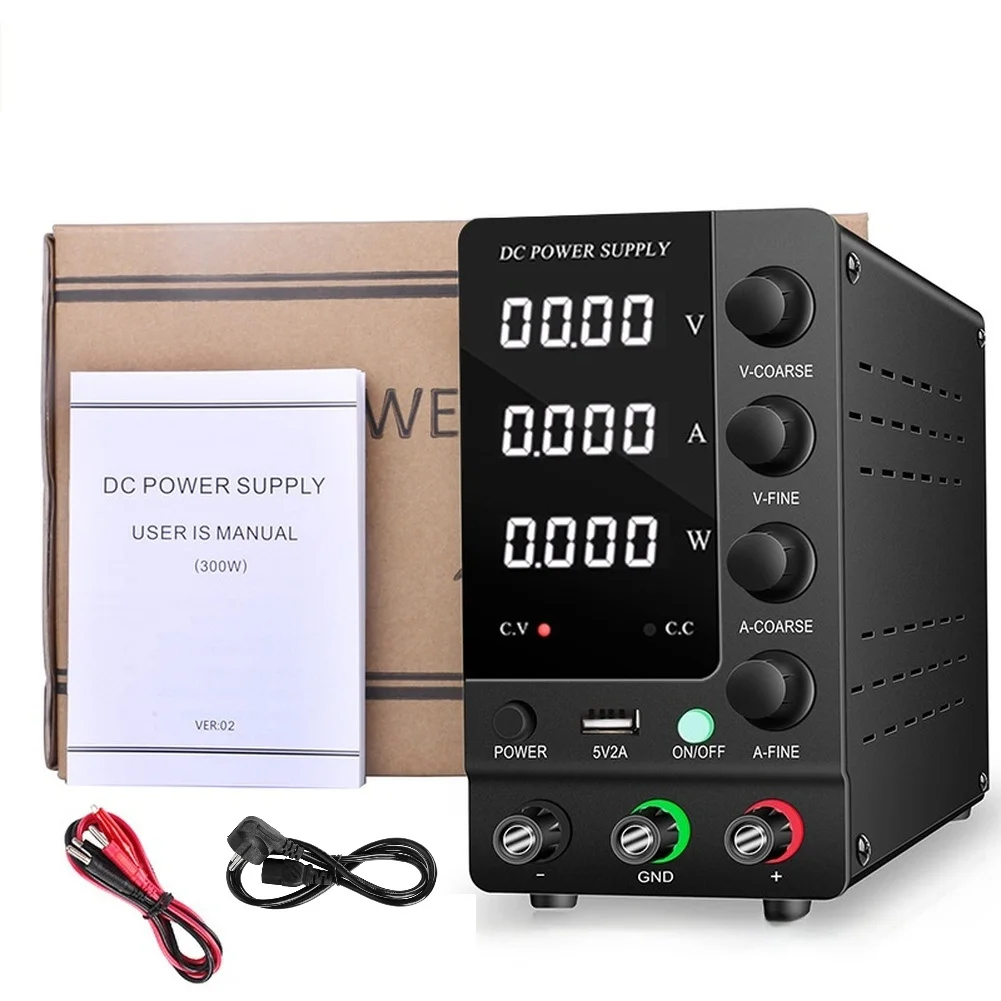 C3206 32V 6A 300W 실험실용 스위칭 전원 공급 장치 (과전압, 과전류 및 단락 보호 기능 포함)