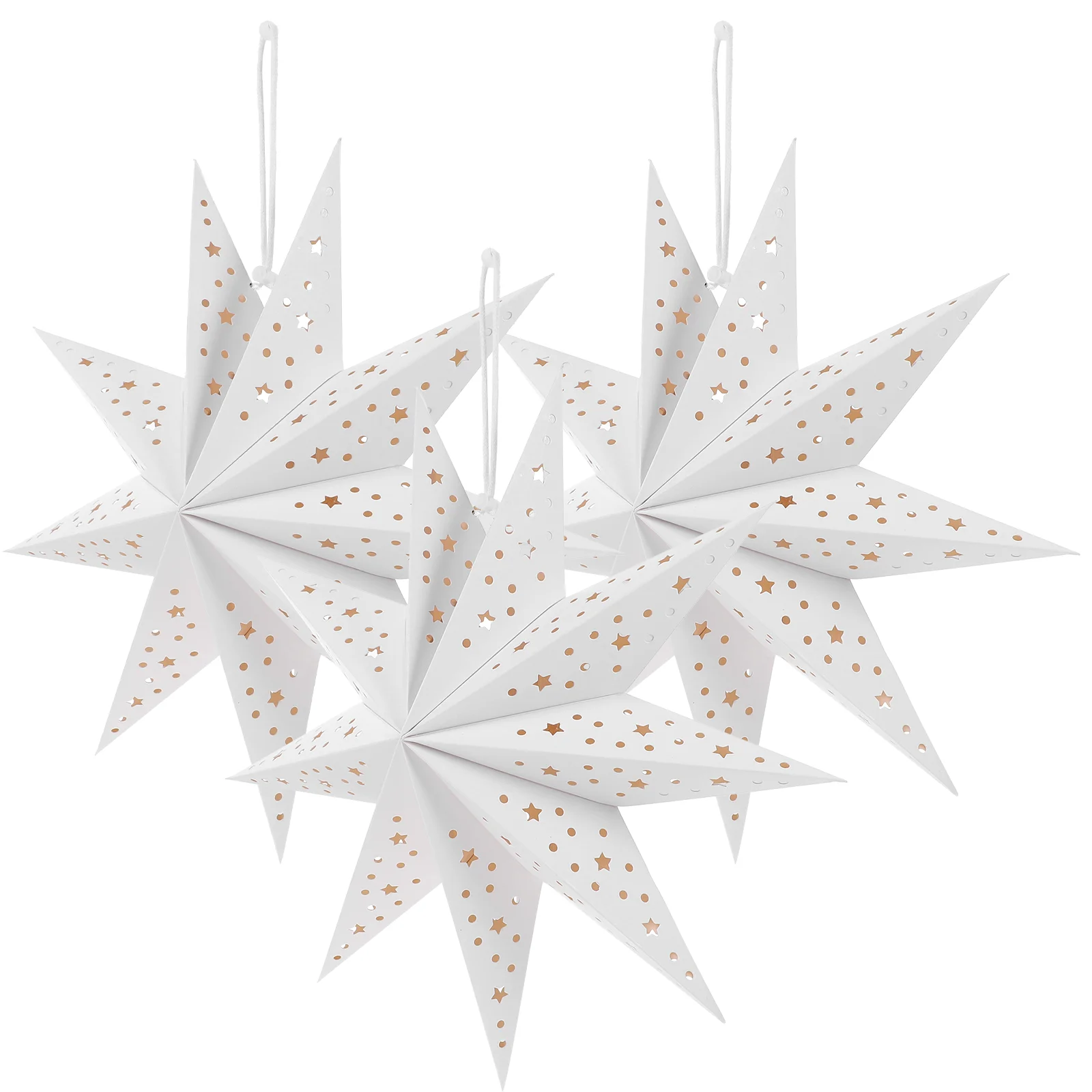 

Christmas Lampshades Covers Paper Star Lantern Covers Hanging Pendants Christmas Paper Star Lampshades Lantern Covers Decor