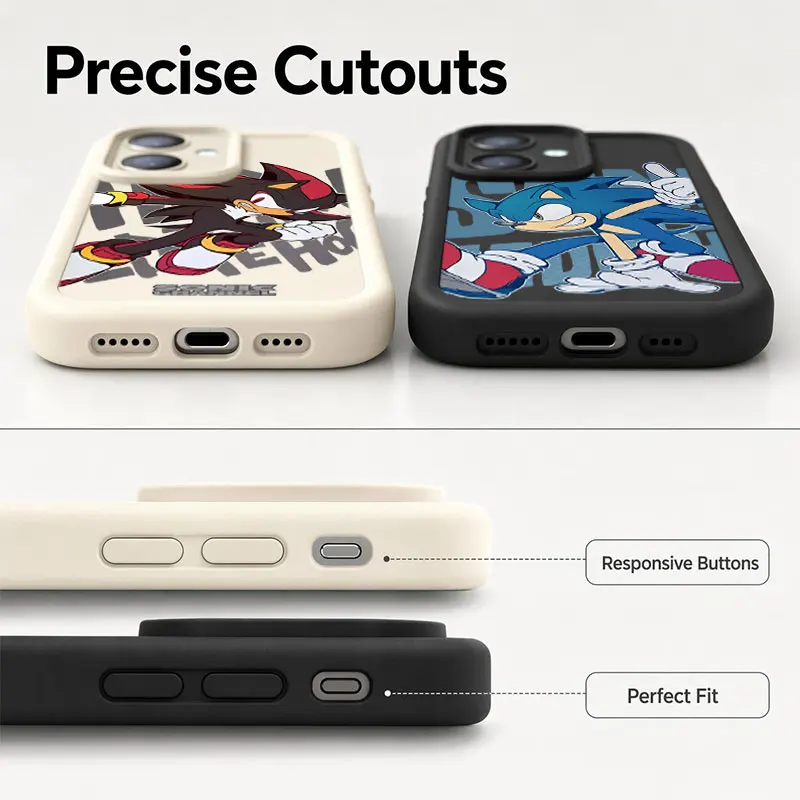 Cartoon Hedgehog Shockproof Phone Case