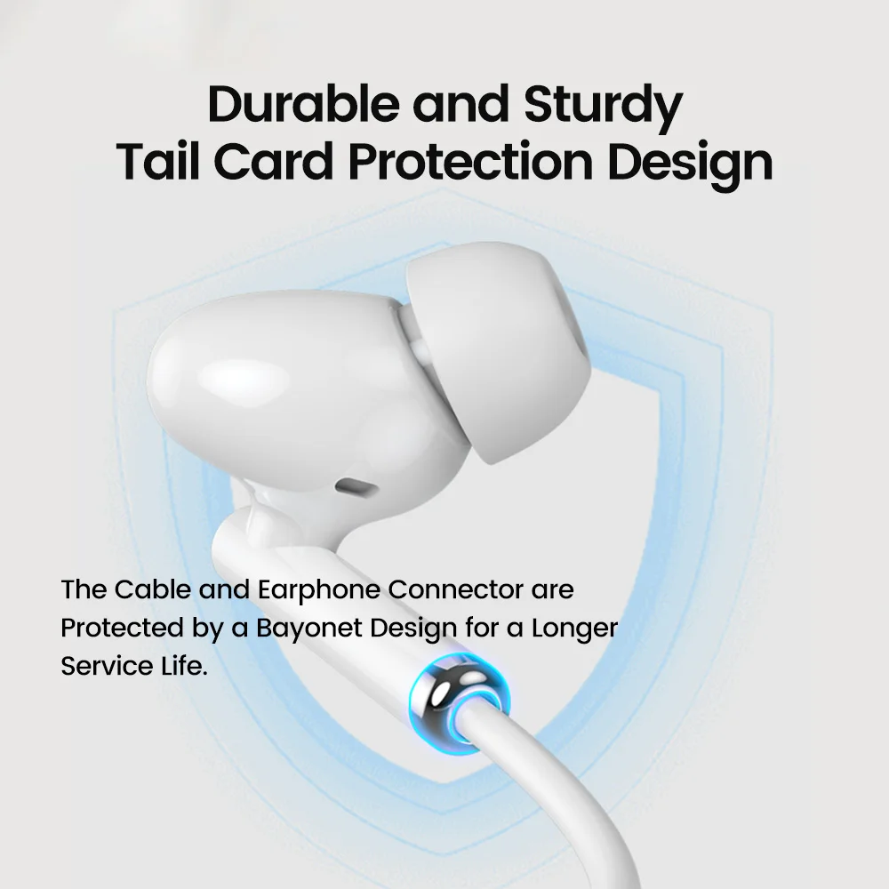 OLAF Wired Earphones Type-C Handsfree 3.5mm In-Ear Cable Headphones With Mic Earbuds Gaming Headset For iPhone 15 Samsung s22 4
