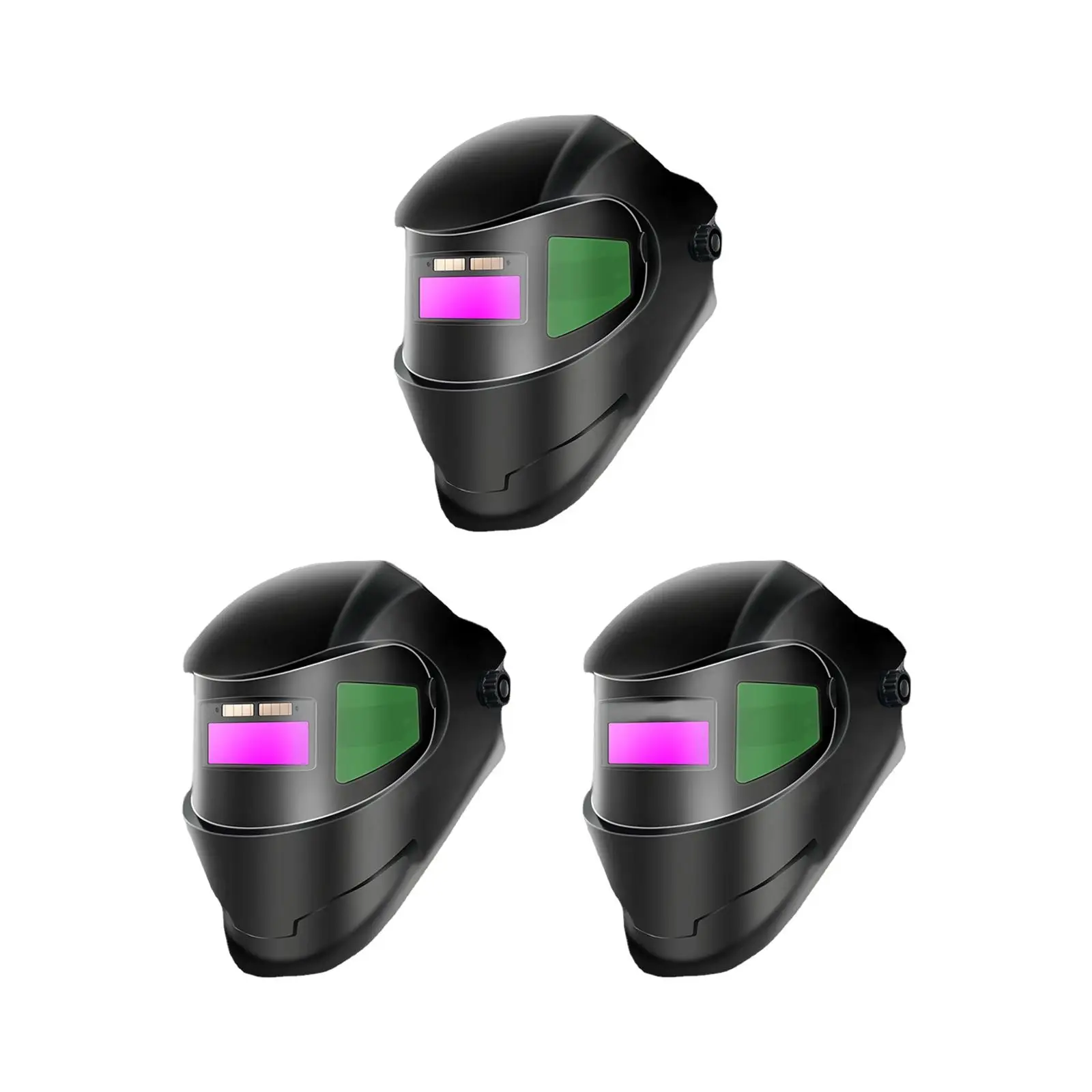 

Flip up Welding Face Cover Breathable Adjustable Panoramic Weld Hoods