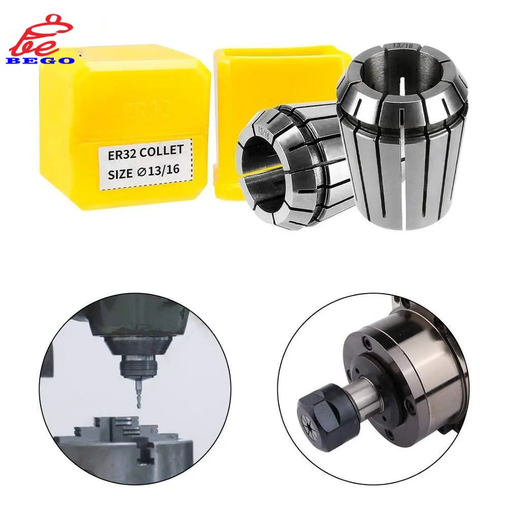 Spring Collet Spring Collet Chuck Tool Holder Collet Chuck Engraving Collet Chuck Collet Chuck Holder Collet Block Holder Collet Clamping Tool Wrench Nut Collet ER11 ER16 ER20 ER25 ER32 ER Precision Spring Collet Chuck 0.015mm 0.008mm Engraving Machine Spindle Motor for CNC Milling Tool