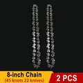 2pcs 8-inch Chain