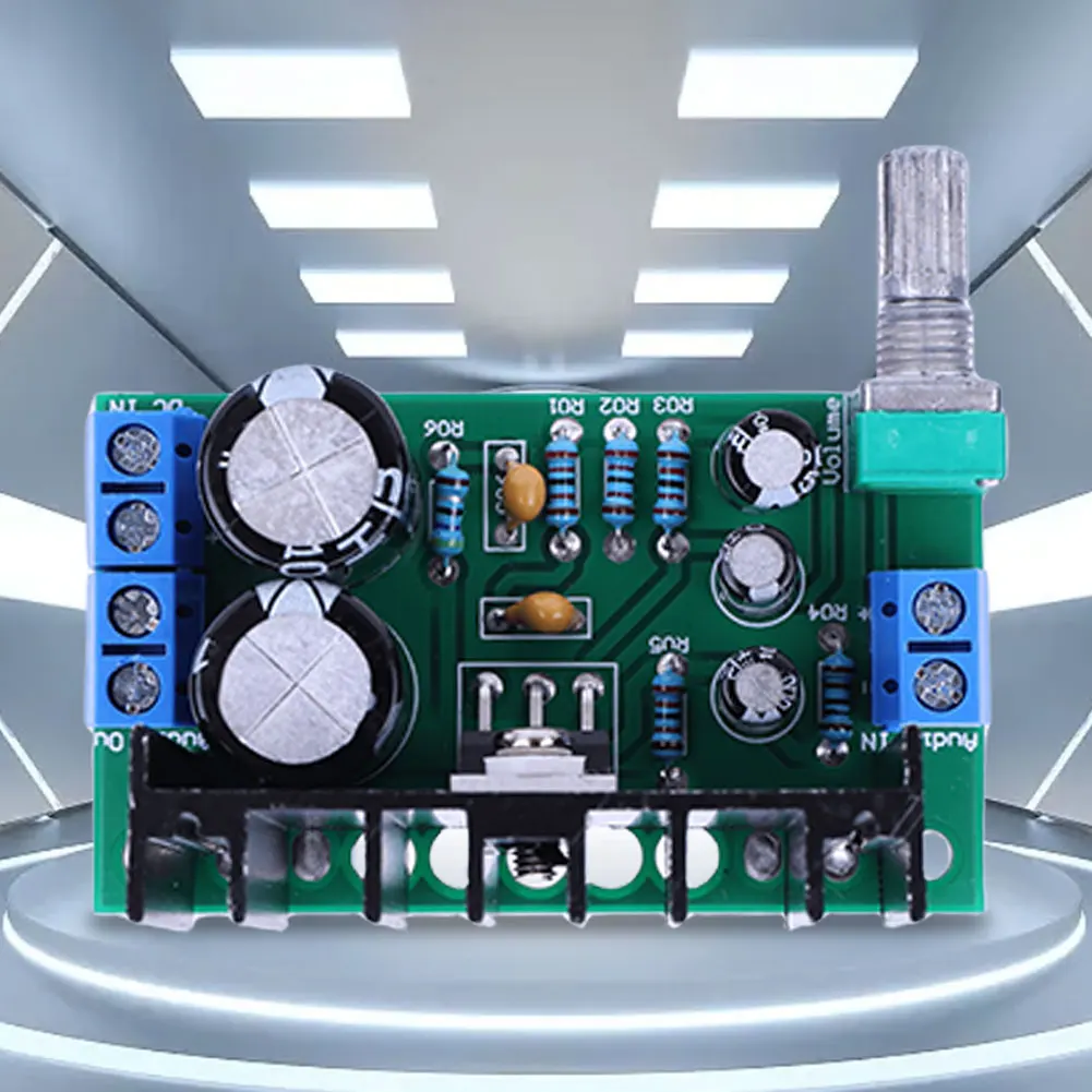 TDA2050 10-100W 오디오 증폭기 출력 모듈 모노 오디오 전력 증폭기 보드 1 채널 스테레오 전력 증폭기 DC/AC 12-24V