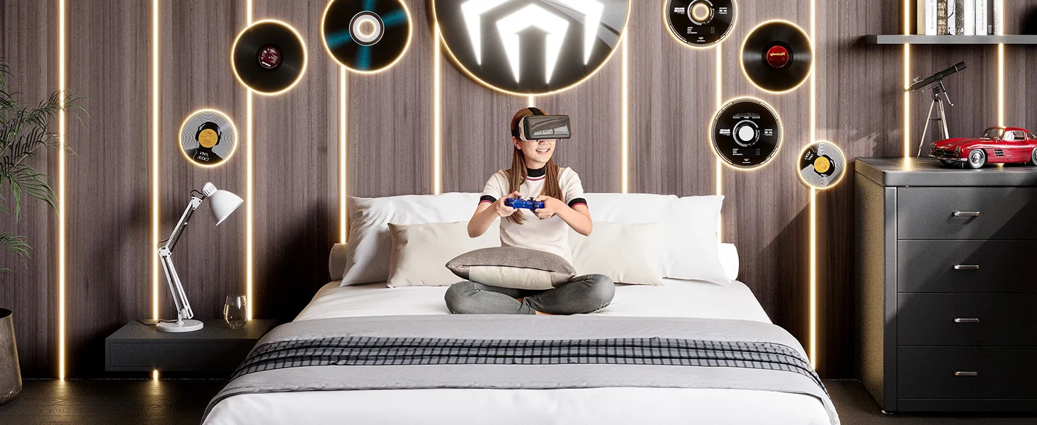 floating bed frame