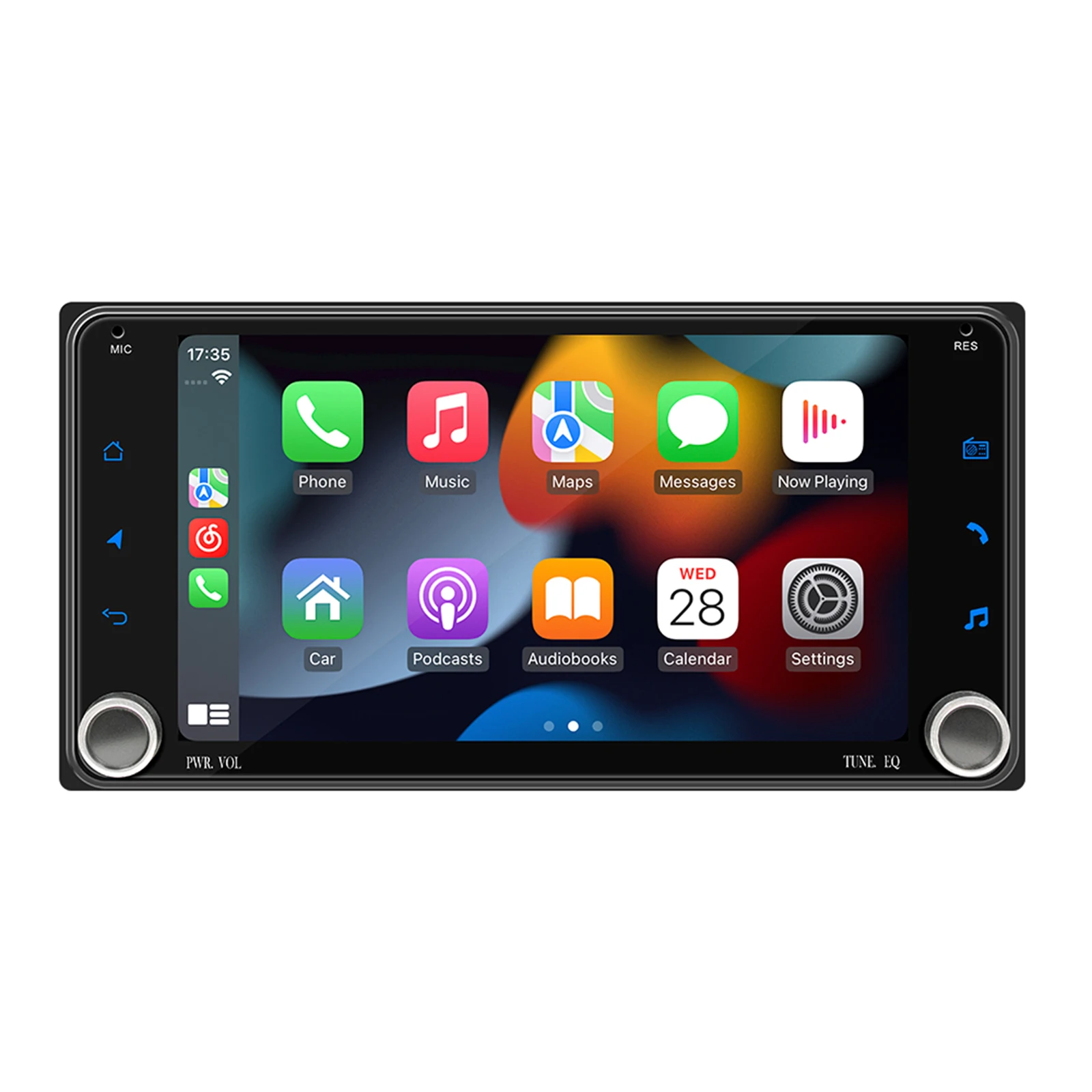 

7inch Car Dash Cam GPS Navigation Dashboard Wifi Wireless Carplay & Android Auto FM/RDS Radio For Corolla Exclusive Car