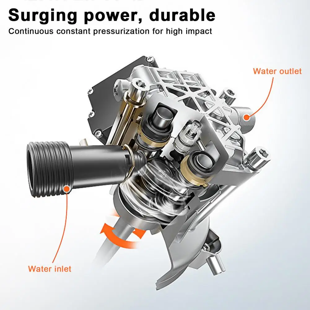 Car Washer, Electric Pressure Washer, 100BAR Power Washer with 5 Color Nozzle, 1400W High Pressure Washer Cleaner
