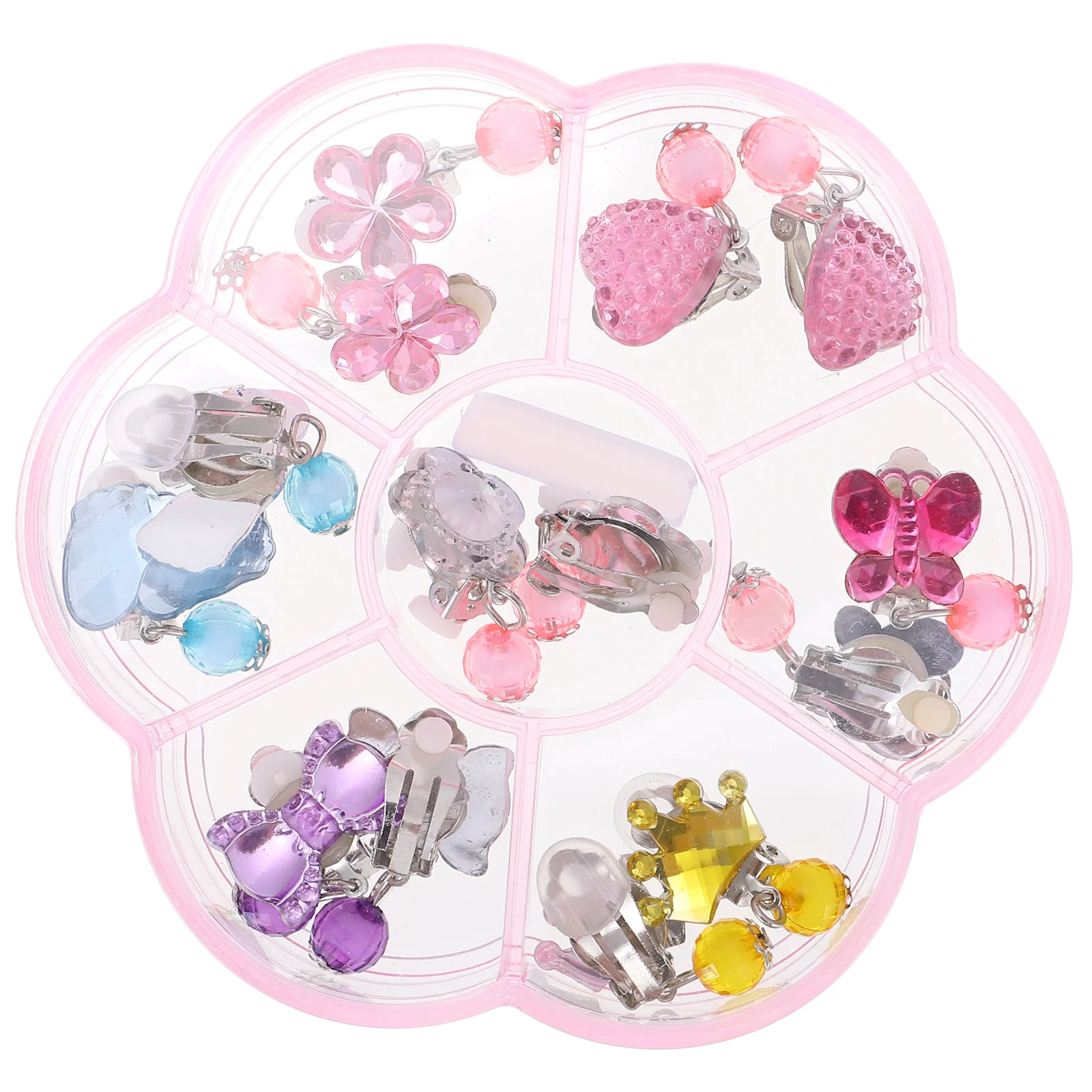 

Adorable Cartoon Shape Earring Clips Kids Earrings Toy Girls Ear Decor