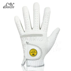 Men's Breathable Golf Glove with Magnetic Ball Marker - M 23 (1pc left hand)