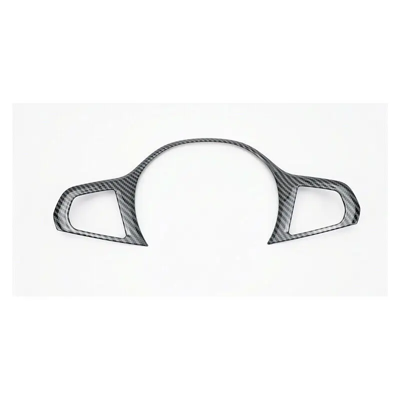 

1*car Steering Wheel Trim + Bottom Decoration Carbon Fiber ABS For BMW 3 Series G20 Interior Trim Steering Wheel Cover 2020-22