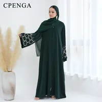 Tenue islamique du moyen-orient pour femmes musulmanes, Robe Abaya de luxe, dubaï, modeste, Cardigan arabe Eid, Robe caftan unie, turquie, 2025 2