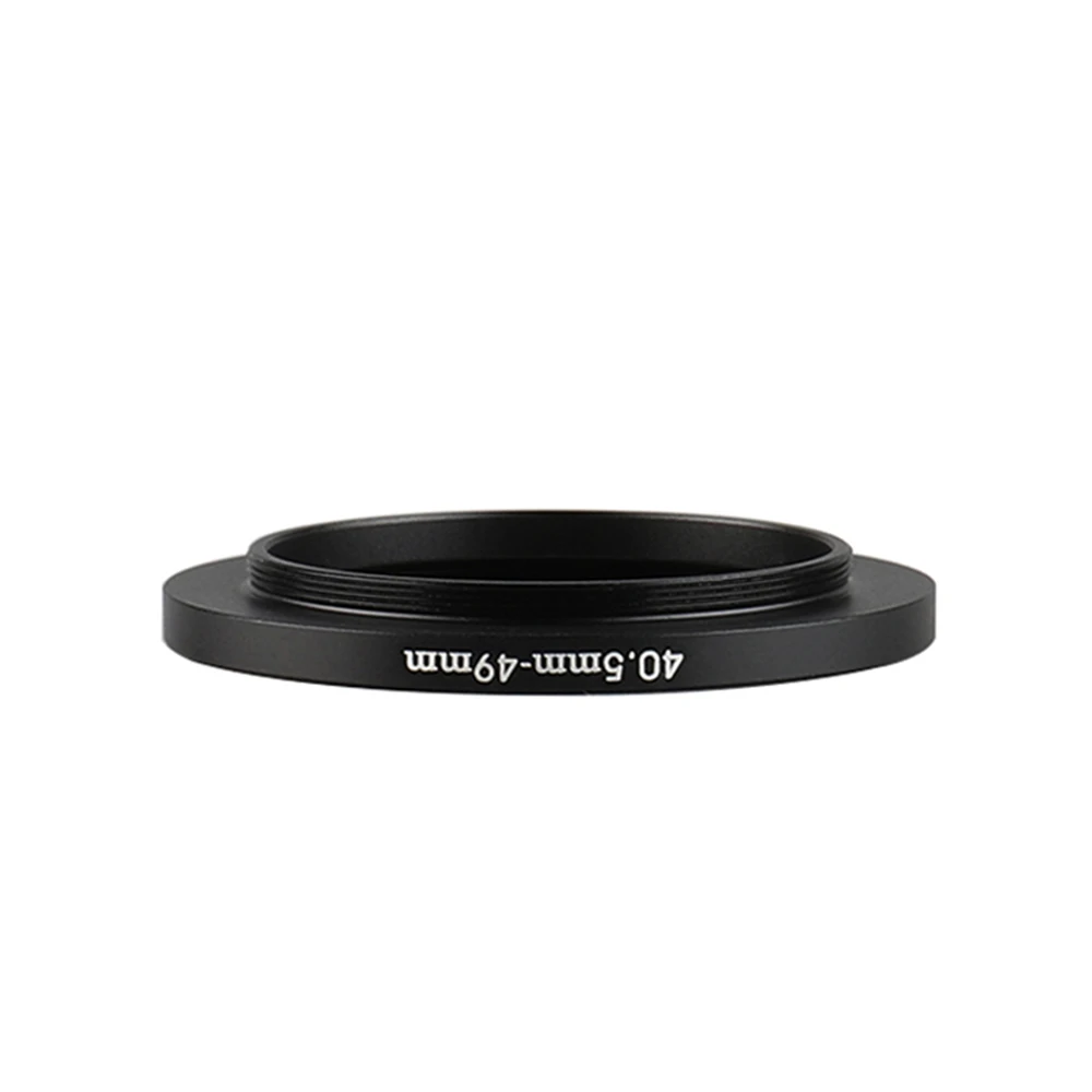 Aluminium schwarz Step Up Filter ring 40,5 mm-49mm 40,5-49mm 40,5 bis 49 Adapter Objektiv adapter für Canon Nikon Sony DSLR Kamera objektiv