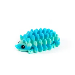 Charming Articulated Hedgehog Figurine - Versatile Indoor/Outdoor Decor & Collectible Toy (B)