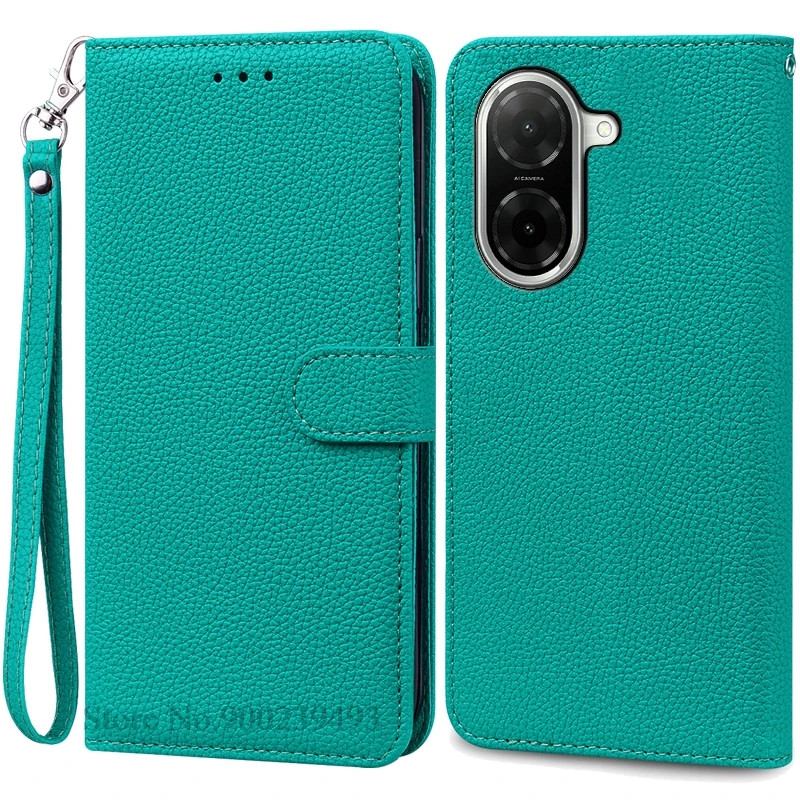 Leather Flip Wallet Phone Case - Stylish Book Cover