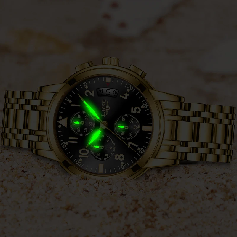 LIGE Women Watch Simple Business Quartz Watch Ladies Top Brand Luxury Female Wrist Watch Chronograph Girl Clock Relogio Feminino