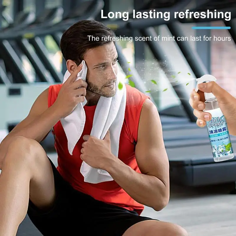 Cooling Mist Spray Misty Fast Freeze Spray Cooling And Hydrating Face Body Mist Skin Stress Relief Continuous
