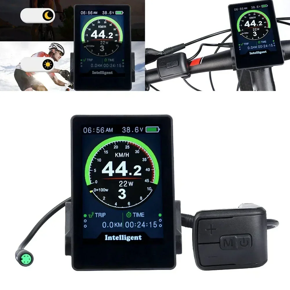 【hiroko1128tkhr】【ほぼ新品】競技使用 ラテン アクセ付 LCDディスプレイ付き電動自転車,Bafang,uart,e-bike用のスピード