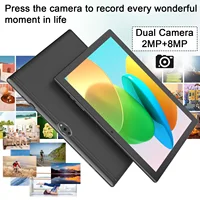 Android 13 Tablet 10 inch Tablets, 4+6GB RAM 64GB ROM 1TB Expand, MTK8768 Octa-Core Processor, 1280x800 IPS 2