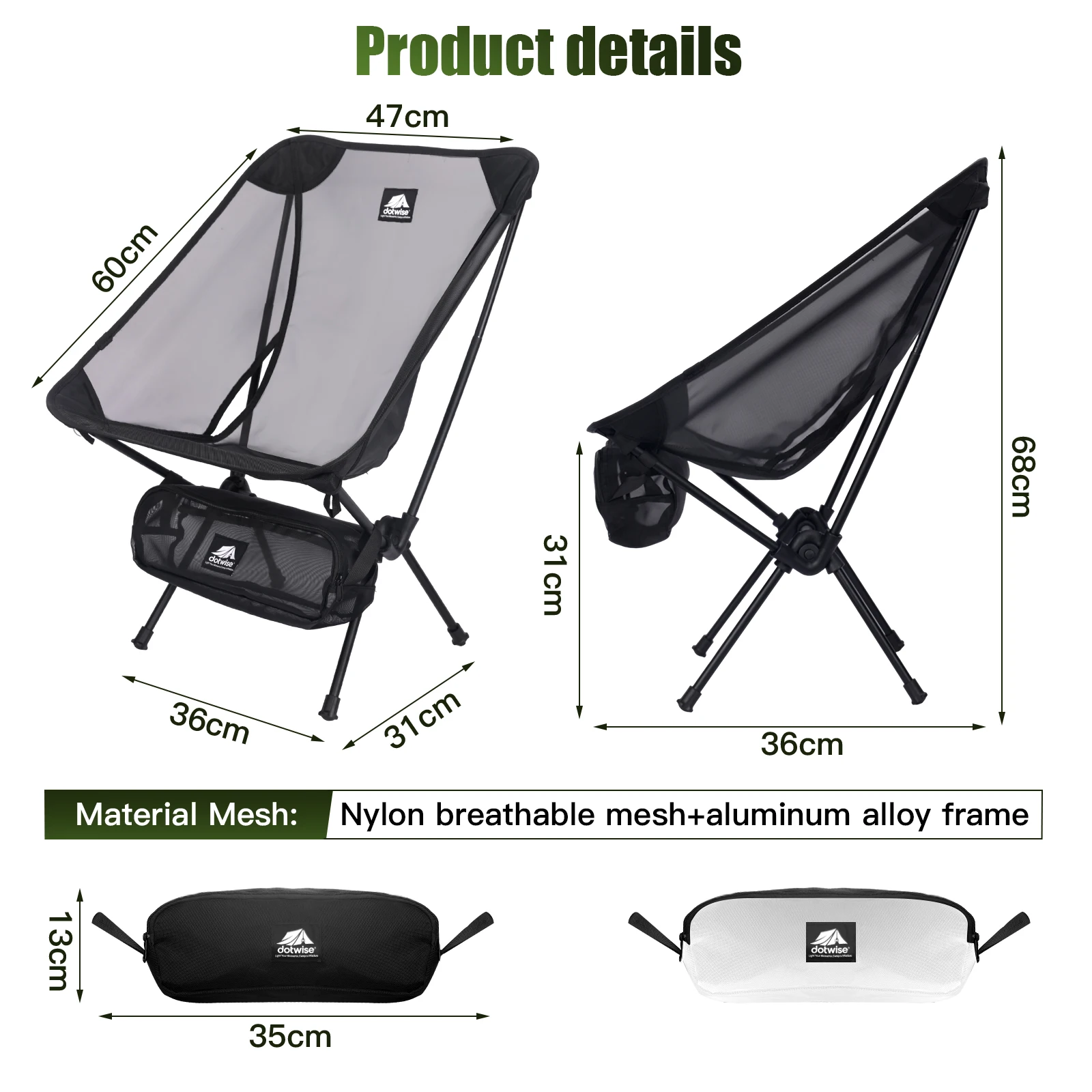 DOTWISE Outdoor Moon Chair 4