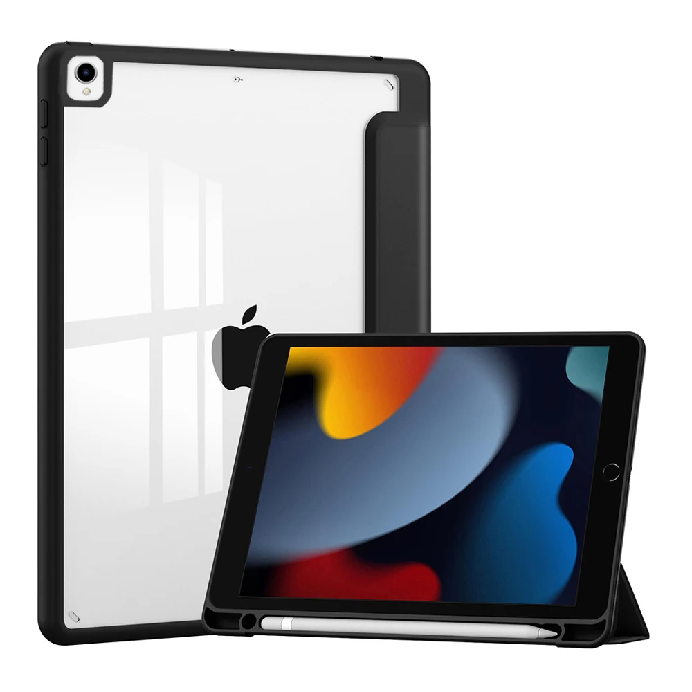Universal Smart Tablet Case with Pencil Holder - 10.2 to 10.5 Inch