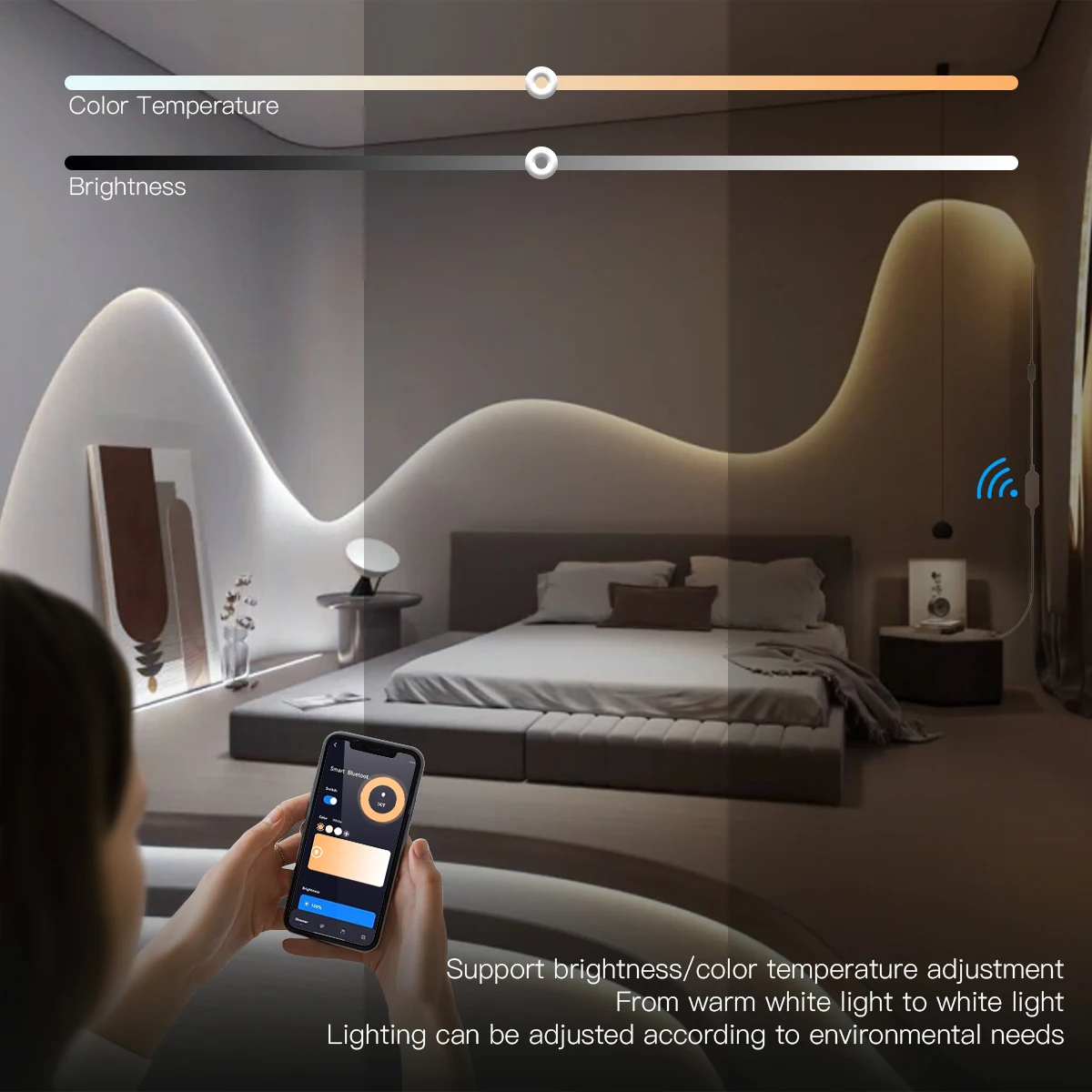DC12V-24V Zigbee 3.0 WiFi LED 스트립 조명 컨트롤러 CCT RGB 단색 Led 스트립 Alexa Google Assistant Smartthings
