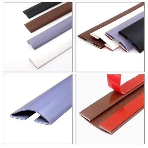

Under Door Draft Stopper Sealing Strip Sound Proof Noise Reduction Draft Stopper Dust Proof Flexible Bottom Seal Strip Gap