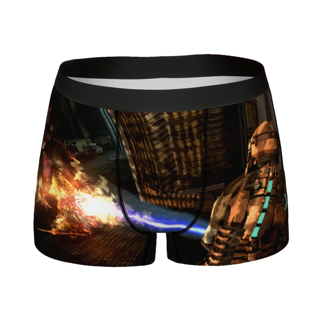 Dead Space Horror Game Laser attack Underpants Cotton Panties Man