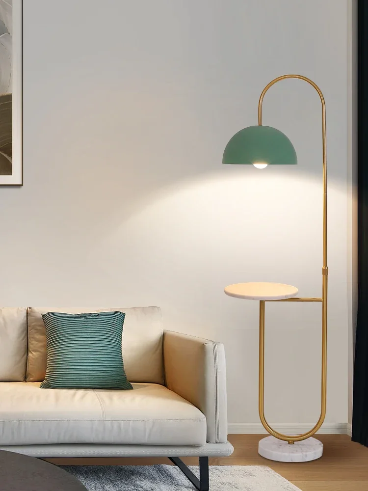 

XK Floor Lamp Nordic Instagram Style Bedroom beside Sofa Bedside Supporter Integrated Table Lamp