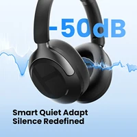 HAYLOU S40 ANC Wireless Headphone 50dB Noise Canceling Hi-Res 3D Spatial Audio Earphone with LDAC Bluetooth 6.0 Over Ear Headset - Image 2