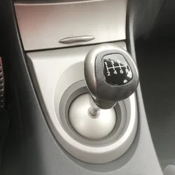 5 6 Speed Gear Shift Knob Boot Cover for Honda Civic DX EX LX Model 2006 2007 2008 2009 2010 2011 2012 HandBall Shifter Lever
