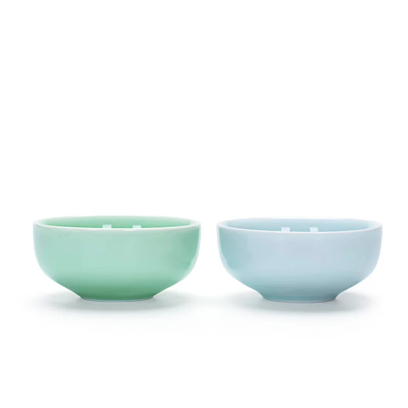 Chinese Tea Cups Porcelain Celadon Fish Teacup Set Loose Leaf Teapot Drinkware Oolong Tea Ceramic China Kung Fu Sets