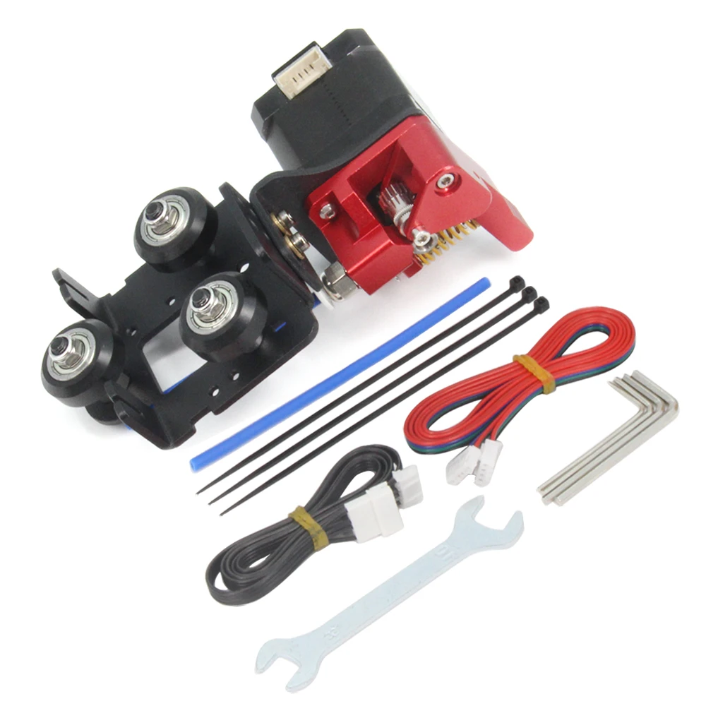 Direct Drive Suporte Placa de Alumínio Dual Gear Extrusora Kit Apenas para Ender Neo v2 Neo Max Neo Polias Pcs - Imagem 5