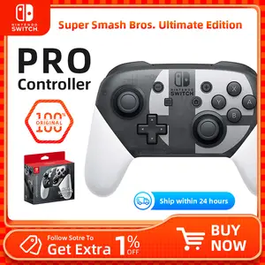 Official Nintendo Switch Pro Controller - Super Smash Bros Ultimate Edition  736605711422