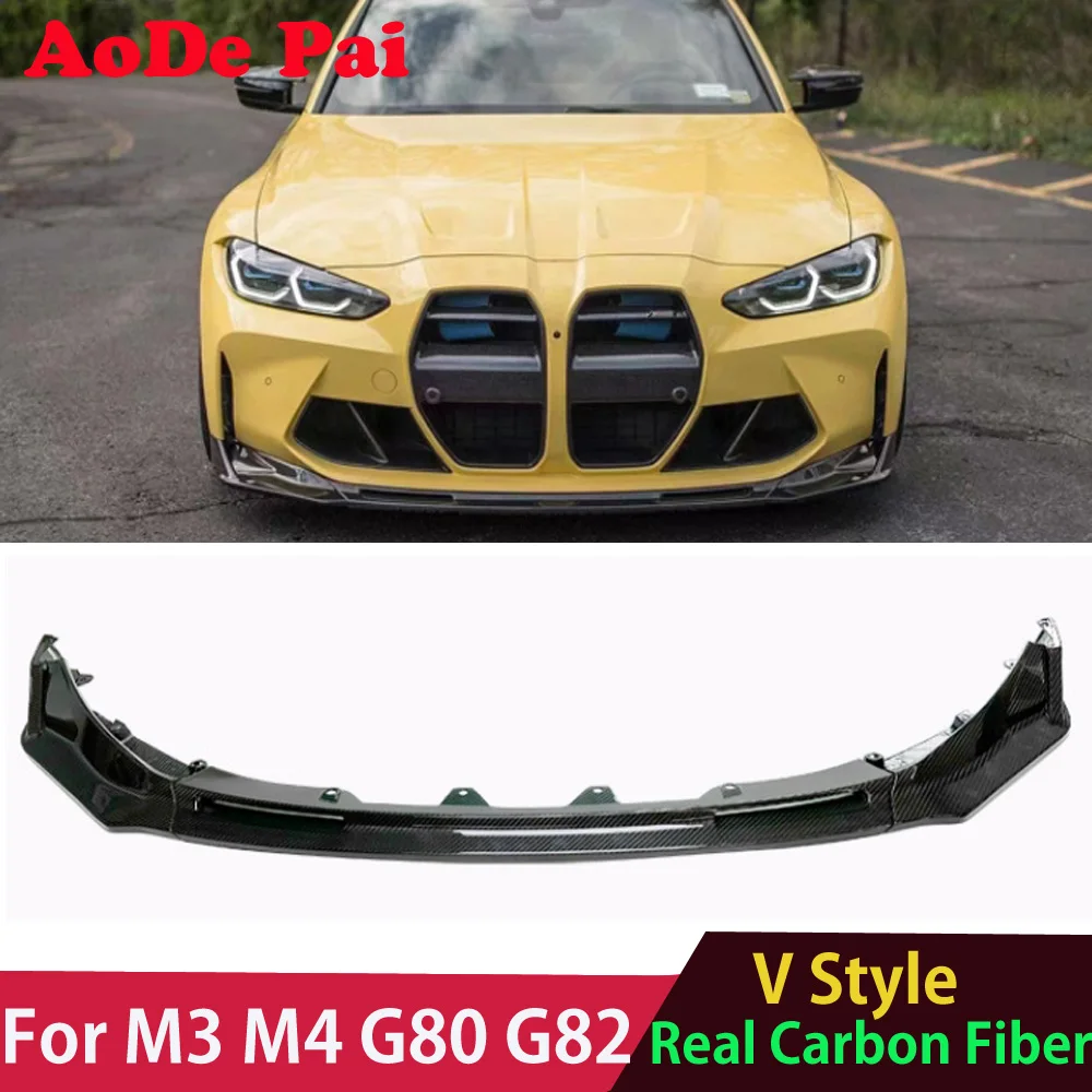 

3 шт./комплект, диффузор для бампера BMW M3 M4 G80 G82 2021 2023 V