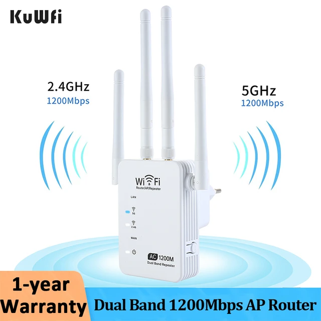 Repetidor WiFi inalámbrico de largo alcance, amplificador de señal 5G,  extensor de red, 1200Mbps, 5 Ghz, nuevo - AliExpress